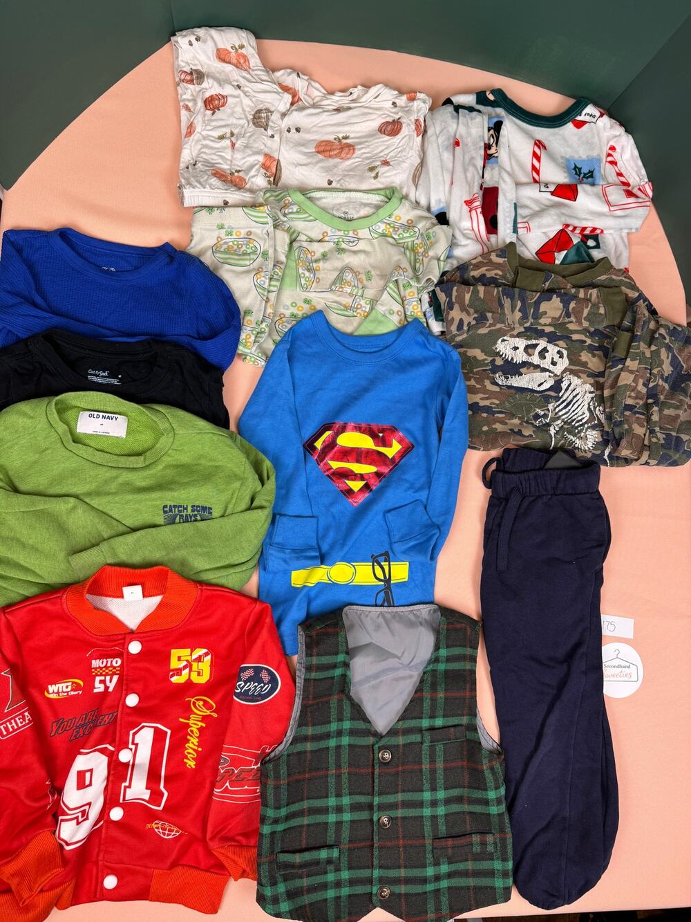 Boys 4/4T Fall & Winter Clothing Lot – Old Navy, Disney, Superman & More – #175